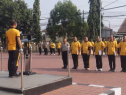 Tingkatkan Kebugaran, Polres Majalengka Olahraga Bersama Usai Apel Pagi