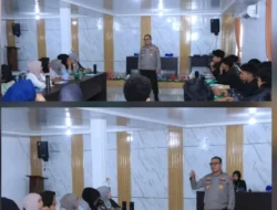 Wakapolres Inhil Bekali Kader HMI Materi Green Policing, Dorong Generasi Muda Peduli Lingkungan